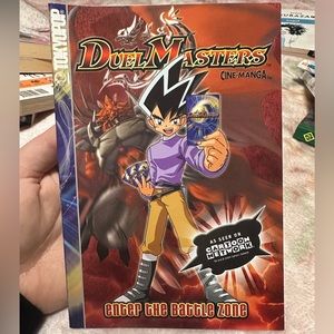 Duel Masters Cine-Manga Volume 1 Enter The Battle Zone Tokyopop Manga Book